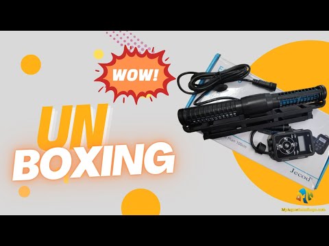 开箱Jecod ECP-90变频横流泵 Unboxing Jecod ECP-90 Vario Cross-flow