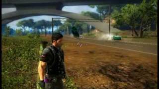 Just Cause 2 - Civilian Racers + Triggered Explosives = Epic Stunts