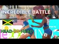 Jamaica vs usa sprinting 2022  best of jam vs usa track and field in 2022