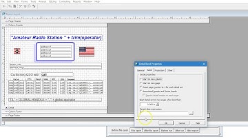 Change form size of QSL card