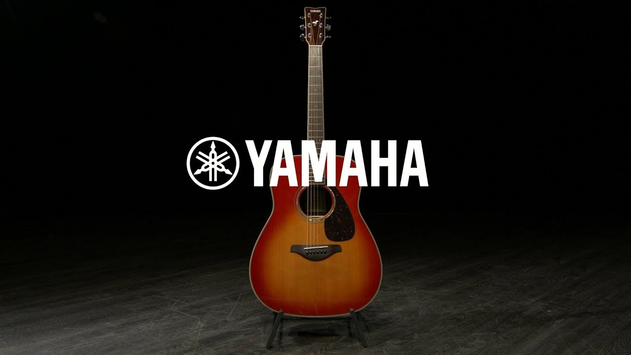 Yamaha FG830 Acoustic Guitar, Autumn Burst | Gear4music demo
