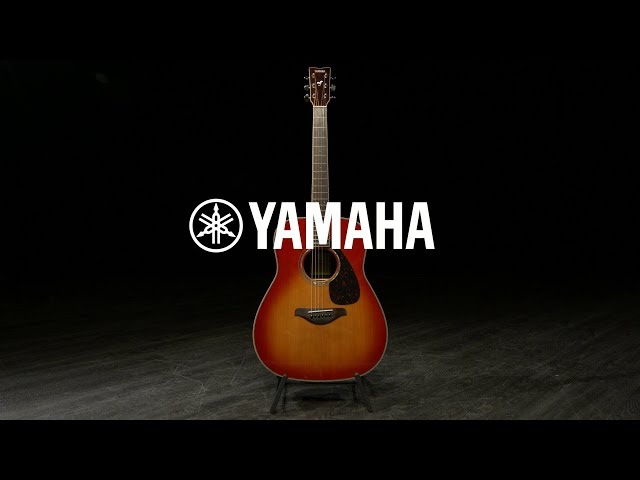 Yamaha FG830 Acoustic Guitar, Autumn Burst | Gear4music demo