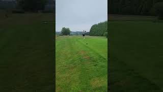 Sean Bonneau Tee Shot at Wanumetonomy - 1st Hole 7/18/2022