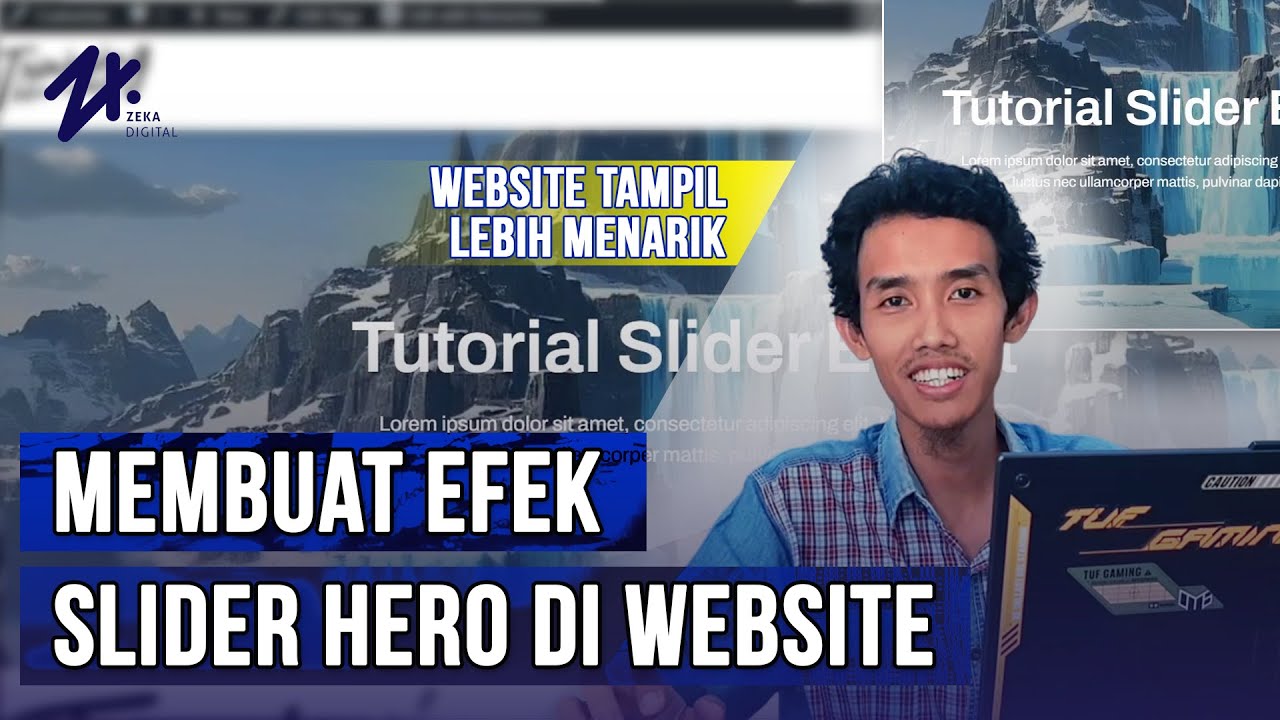 Cara Membuat Efek Slider Hero yang Menarik - Tutorial Elementor - YouTube