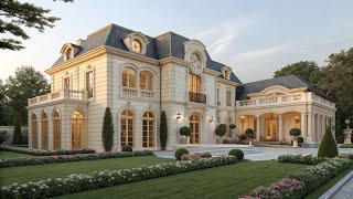 Luxurious French-Style Mansion Tour | Ultimate Dream House with Timeless Elegance
