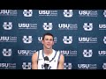 Drake Allen Postgame Press Conference - Utah State 74, Grand Canyon 69 - 2/28/26