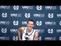 Drake Allen Postgame Press Conference - Utah State 74, Grand Canyon 69 - 2/28/26