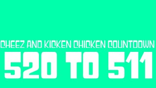 Cheez amd Kicken Chicken Countdown 520 to 511