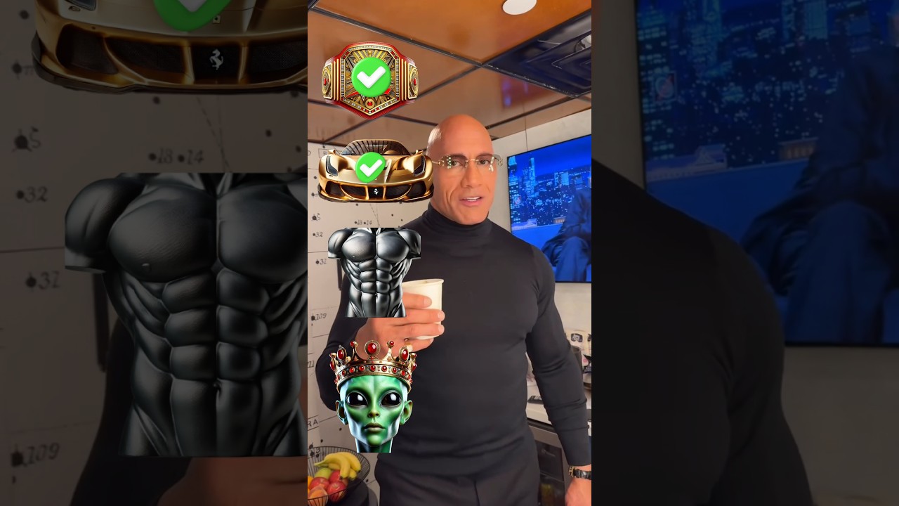 Messi👽 vs The Rock😎 vs Ronaldo🐐 vs John Cena🔥