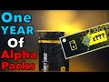 I Saved My ALPHA PACKS for ONE YEAR // HUGE ALPHA PACK OPENING // RAINBOW SIX SIEGE