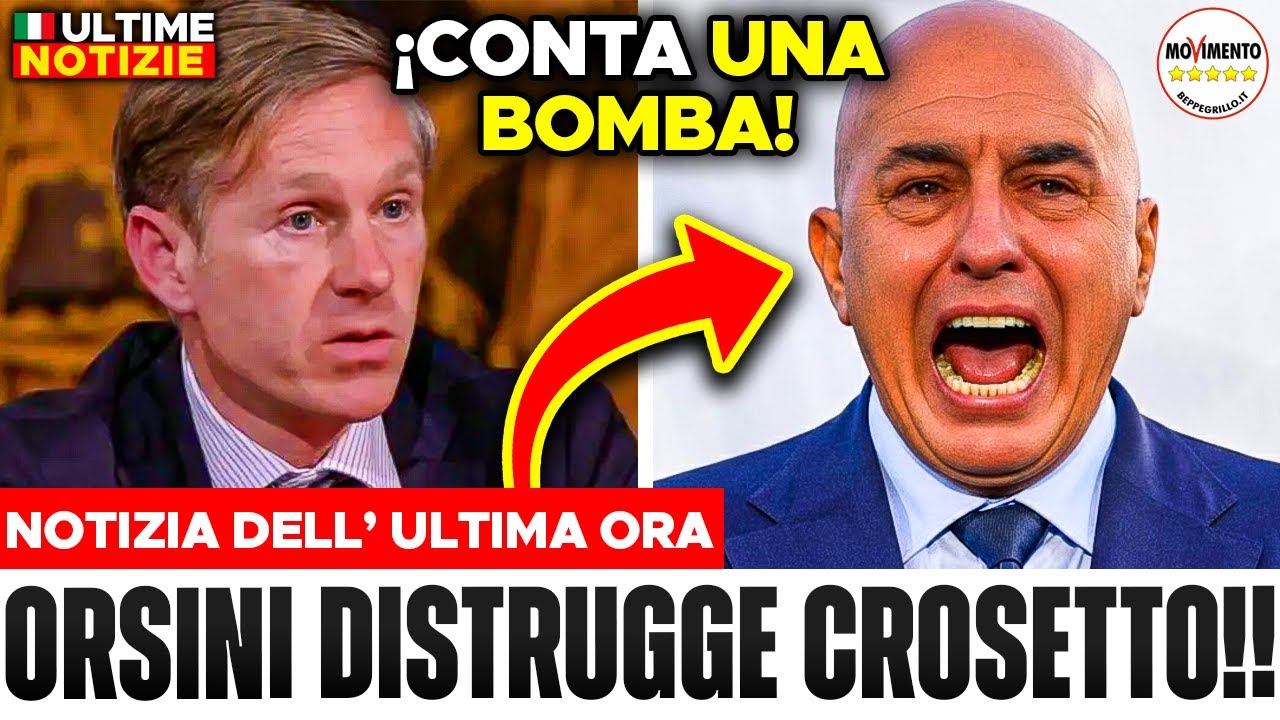 💥ORSINI DISTRUGGE CROSETTO! “NELLE PAROLE DI ZAKHAROVA NESSUNA FAKE NEWS… STUDIA, MINISTRO!