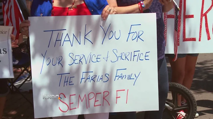 New Braunfels Welcomes Home the Body of Marine Sgt...