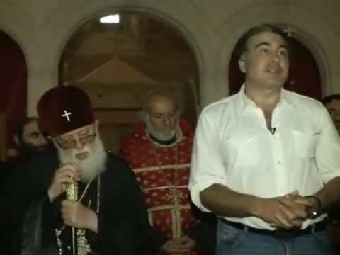 პრეზიდენტი თელავის ტაძრებში