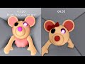 Old mousy vs new mousey jumpscare  roblox piggy new update comparison