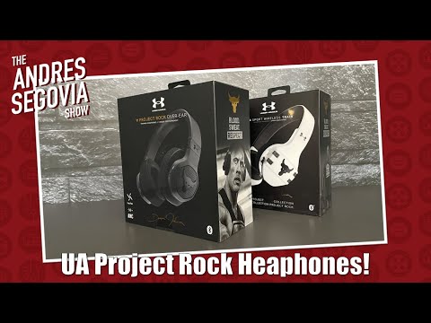 ヘッドホン UA PROJECT ROCK OVER-EAR ドウェイン・ジョンソンが認めた限定モデル！ハイブリッド型NC