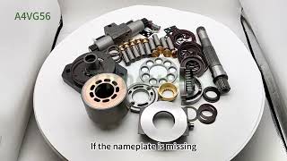 Hydraulic Pump Rotor Assembly A4VG56 for Repair Rexroth Hydraulic Pump