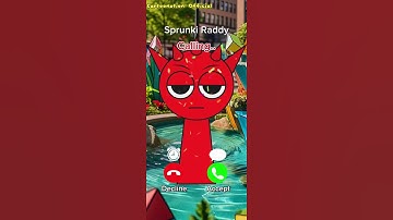 Hooo....  Sprunki Raddy calling 🤙🥳 #sprunki #incredibox #call #prank #ringtone #animated