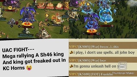 UAC FUN || RENELJX In Action || Mega Rallying A king Untill he Shield and Ran || KING OF AVALON.