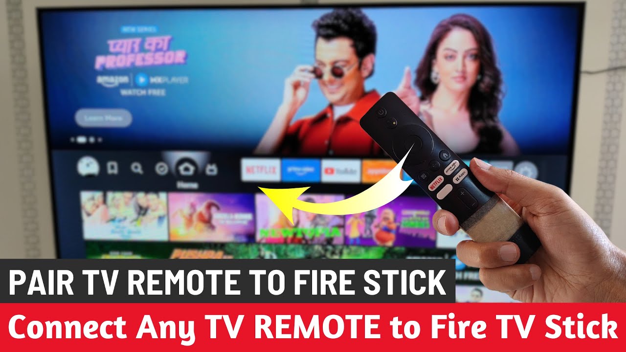 How to Use TV Remote to Control Amazon Firestick 🔥 | Connect Android TV Remote to Fire TV Stick How to Use TV Remote to Control Amazon Firestick 🔥 | Connect Android TV Remote to Fire TV Stick