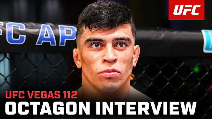 Kevin Vallejos Octagon Interview | UFC Vegas 112