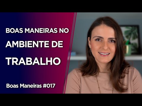 Vídeo: Normas básicas e regras de etiqueta empresarial para um funcionário de escritório e funcionário público