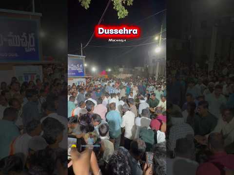 Dussehra Night | Mucharla | #trending #shorts #ytshorts #viral #dussehra #vlog #festival #yttrend