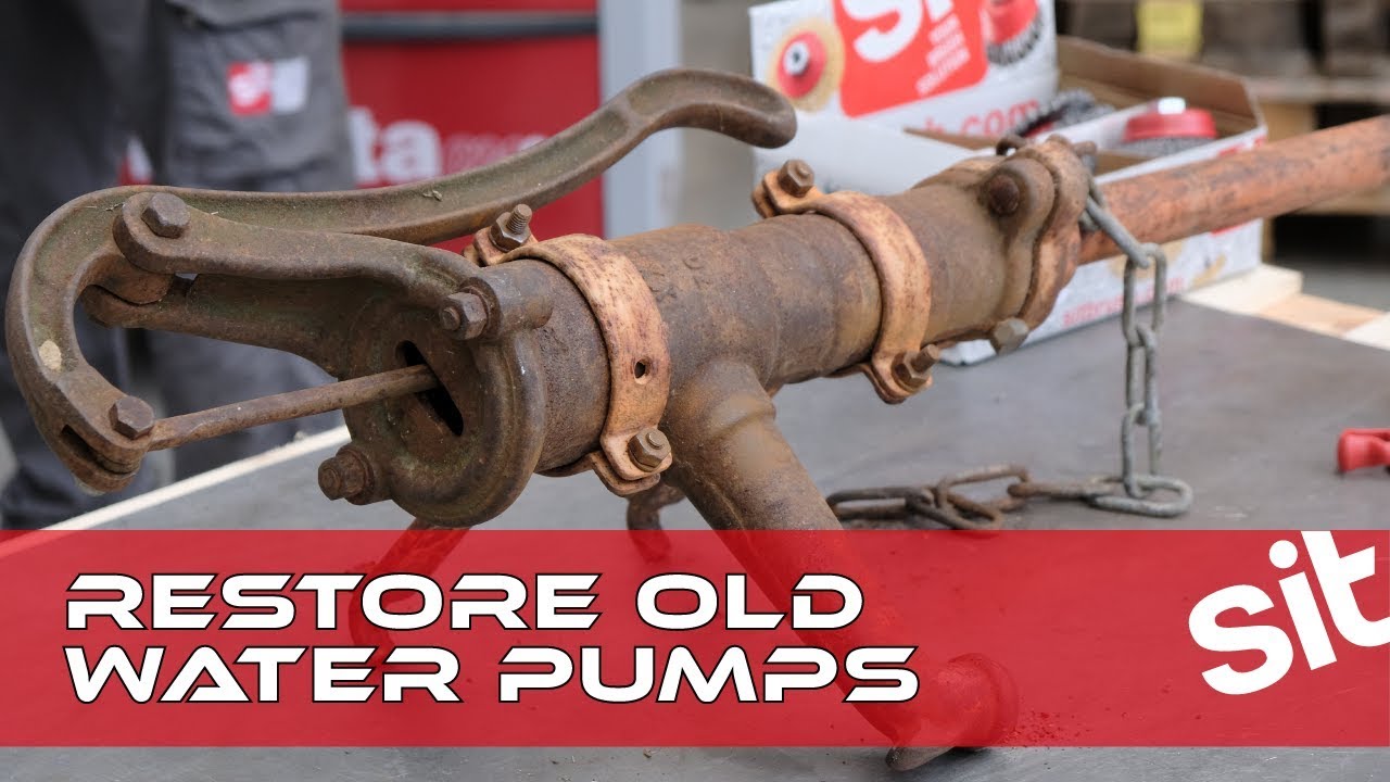 HOW TO Restore old water Pumps with Brushes SITBRUSH YouTube