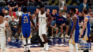 NBA 2K21 Next Gen PlayStation 5 Gameplay!! Golden State Warriors vs New Orleans Pelicans