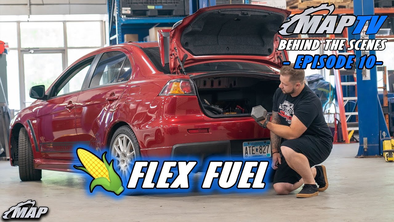 NEW EVO X FLEX FUEL KIT MAPTV Ep. 10 YouTube