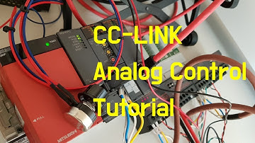 PLC CC-Link Analog Control Programming Tutorial GX-Works2