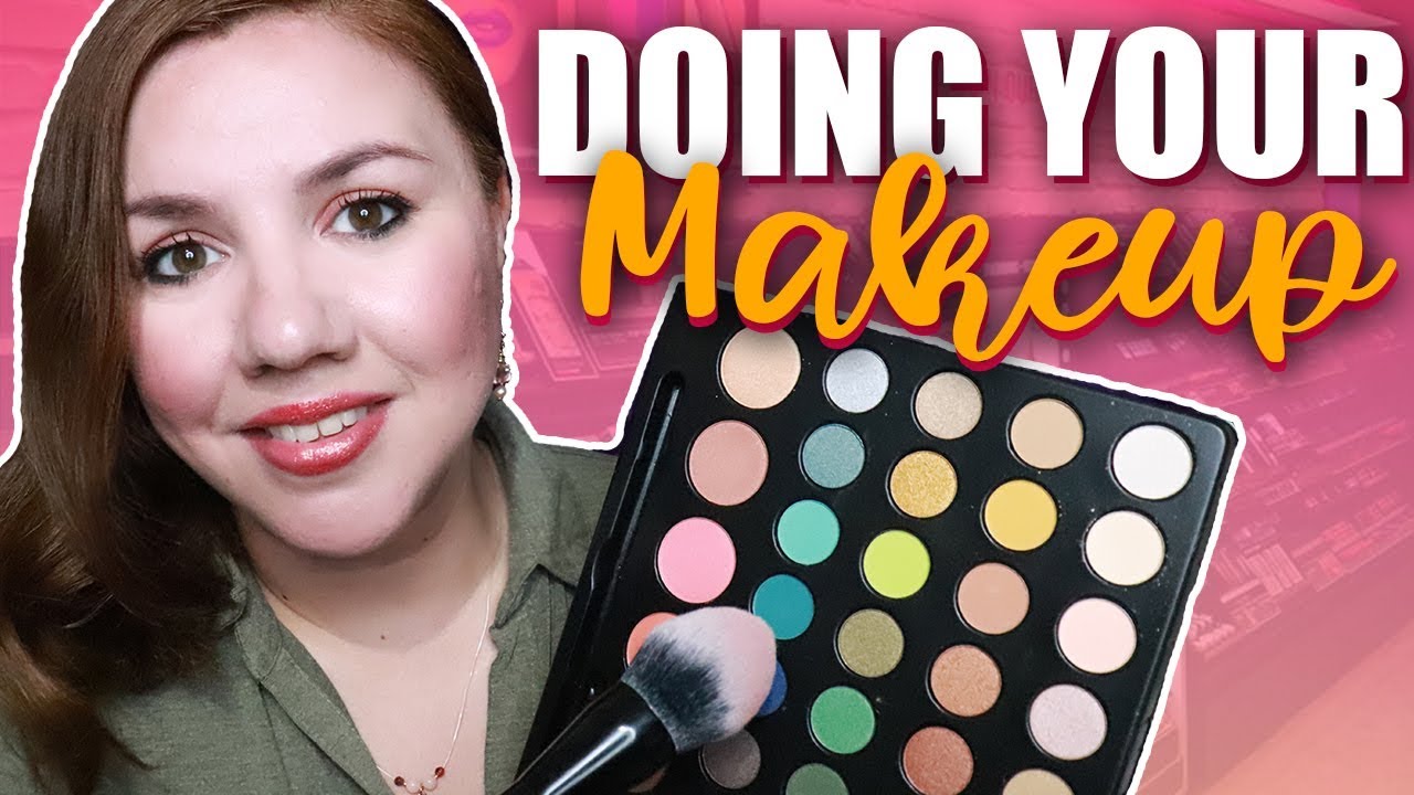 ASMR Mall Makeup Artist Does your Makeup / ASMR Jonie Accent
