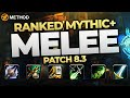 The BEST Mythic+ Melee in 8.3? Top Ranked Classes & Specs | Method