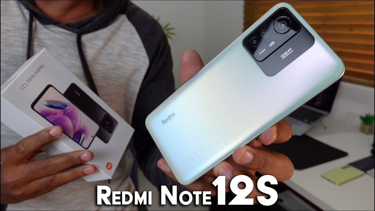 CHEGOU! Xiaomi Redmi Note 12S com 256GB de MEMÓRIA! Unboxing e