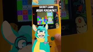 Theres a hidden game inside Pokemon Puzzle Challenge???