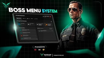 FiveM Script | Advanced Boss Menu MULTI JOBS  [ESX/QBCore] 💼