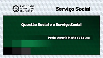 O que seria a nova questão social?