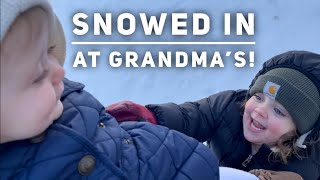 Snowed in at Grandma &amp; Grandpa’s House!