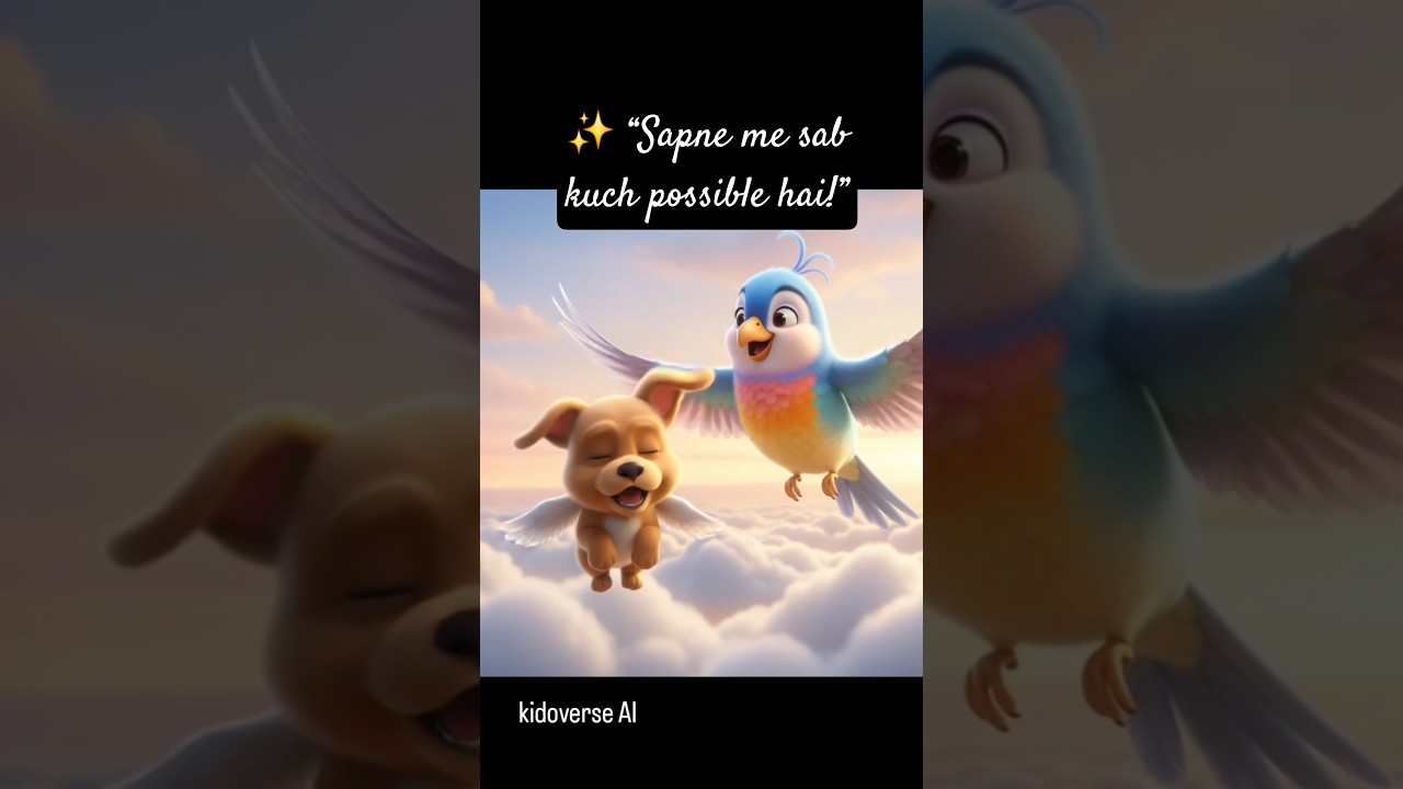 Puppy ka Sapna 🐶✨ – Sapne me sab kuch possible hai! 