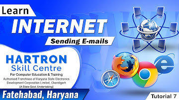 Internet | Tutorial 7 | Sending Email | HARTRON SKILL CENTRE FATEHABAD