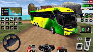 US City Bus Crazy Offroad Driving : US Coach Bus Simulator 3D : Bus Game Android Gameplay screenshot 1
