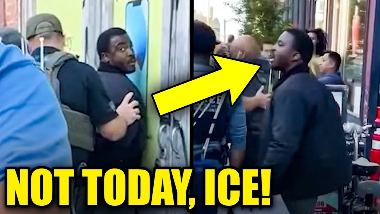 ICE Slams Black Man Against Wall… Instantly REGRETS It