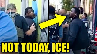 ICE Slams Black Man Against Wall… Instantly REGRETS It