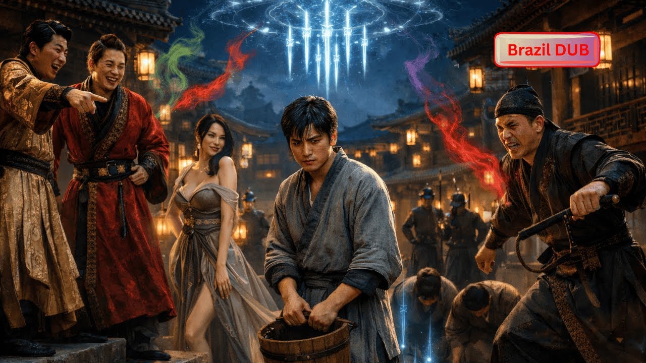 【Brazil Dub】Jovem preso no mundo do romance vira servo por um ano e ganha espada imortal suprema