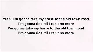 2 Hours of Old Town Road ft. Billy Ray Cyrus (LYRICS)