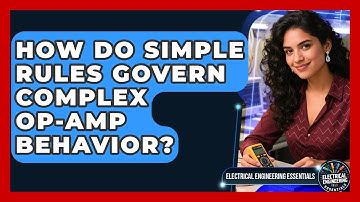 How Do Simple Rules Govern Complex Op-Amp Behavior? - Electrical Engineering Essentials