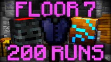 LOOT FROM 200 FLOOR 7 S+ RUNS! (Hypixel Skyblock)