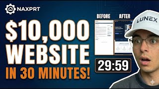 How to build an enterprise level website in 30 minutes (Google AI Studio + Vercel)