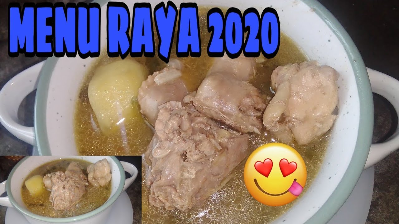 MASAK SUP AYAM PENCEN DALAM RICE COOKER RAYA PKPB 2021 