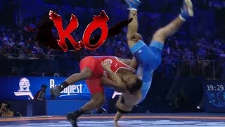 Derribos Espectaculares En Wrestling Olimpico Miralo Ya