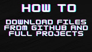 How to download files and full projects from GitHub screenshot 5